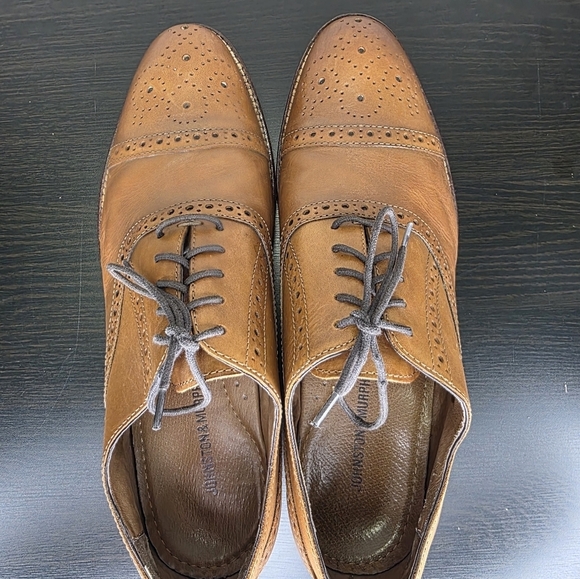 Johnston & Murphy Conard Cap Toe Oxford Mens Shoe Size 10M 20-8682 main image 13